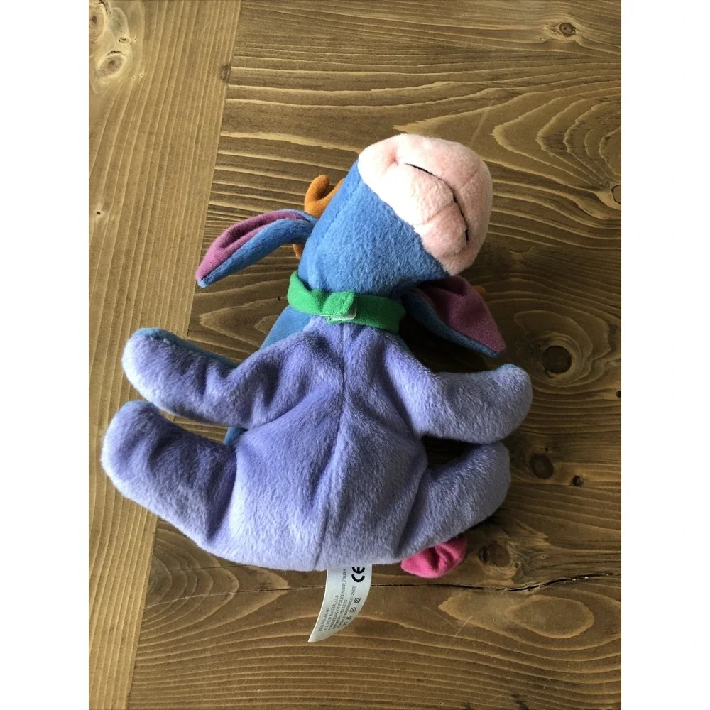 Eeyore Reindeer Bean Bag Plush ~ Disney Store ~ Christmas Toy‎ ~ Winnie Pooh